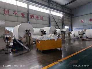 נייר רקמות ג'מבו גליל לתחתית